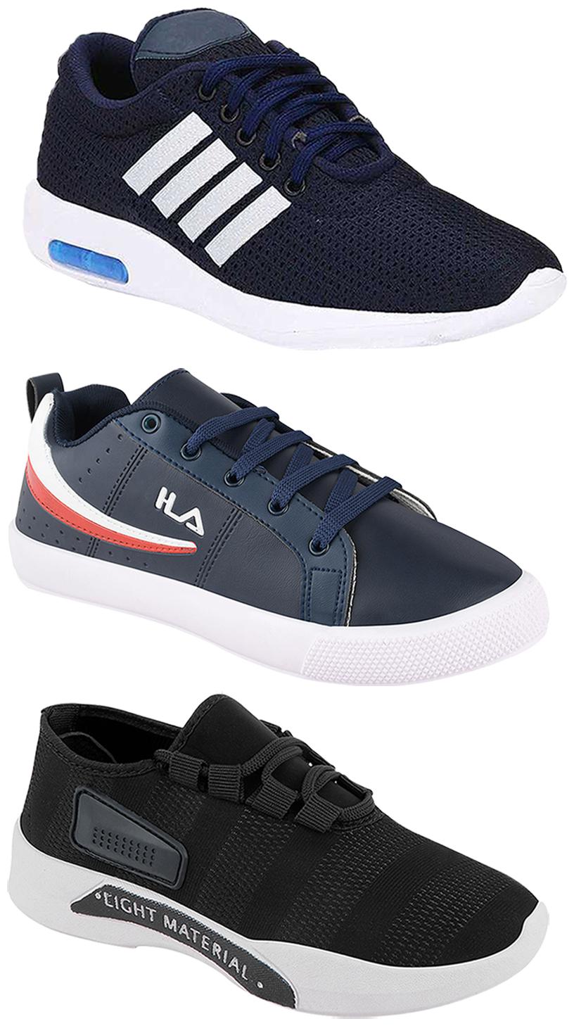 

Birde Men Multi-Color Casual Shoes - BRD-304-BLU BRD-301-BLK BRD-365