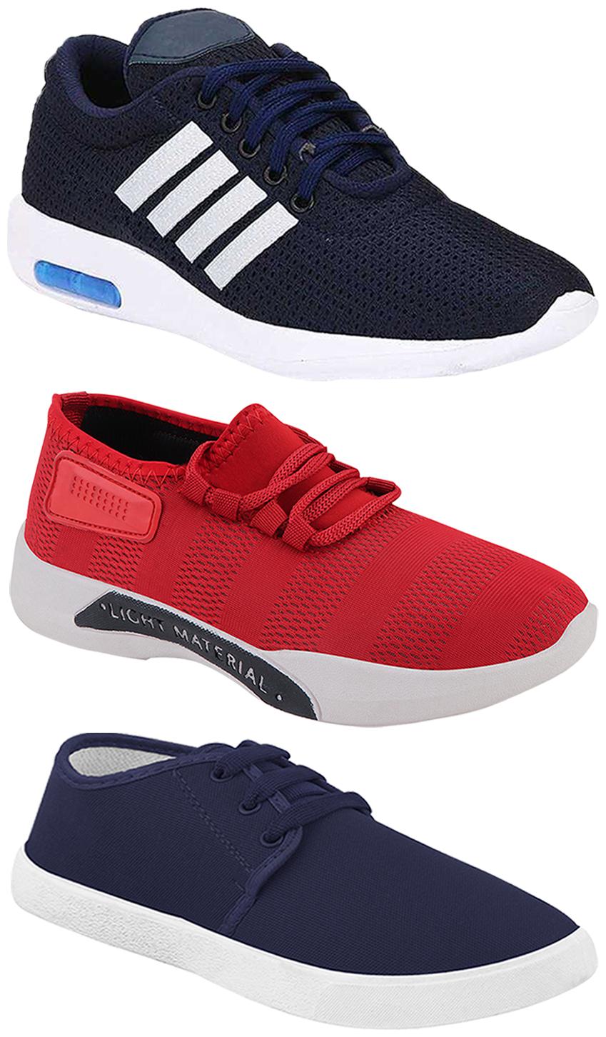 

Birde Men Multi-Color Casual Shoes - BRD-304-BLU BRD-301-RD BRD-1078