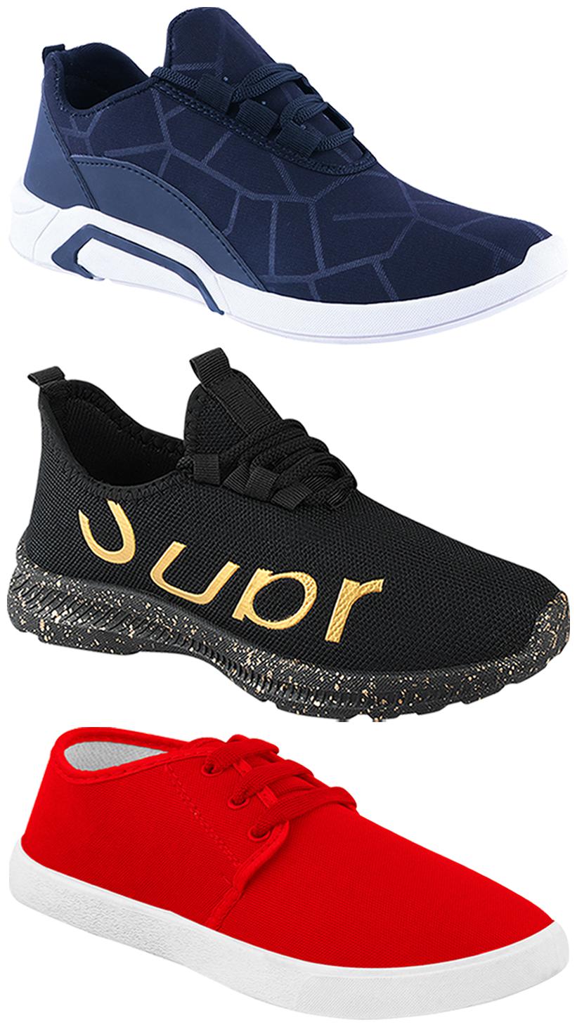 

Birde Men Multi-Color Casual Shoes - BRD-300-BLU-1077-368