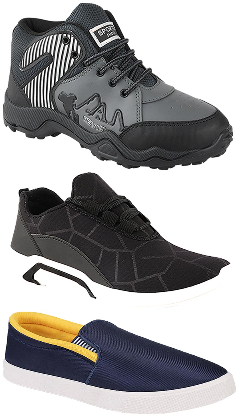 

Birde Men Multi-Color Casual Shoes - BRD-300-BLK BIRDE-52-367
