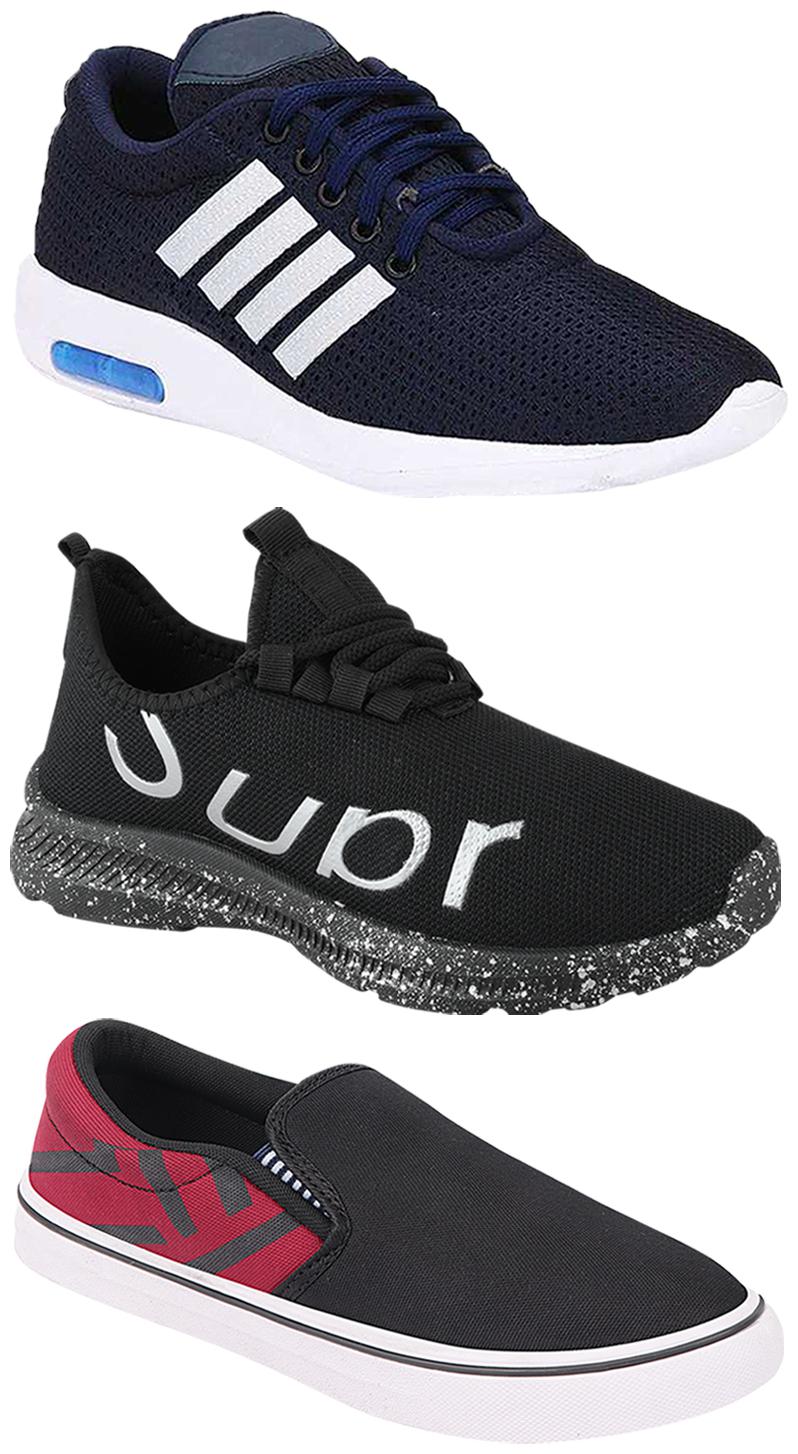 

Birde Men Multi-Color Casual Shoes - BRD-304-BLU BRD-308-MRN BRD-369