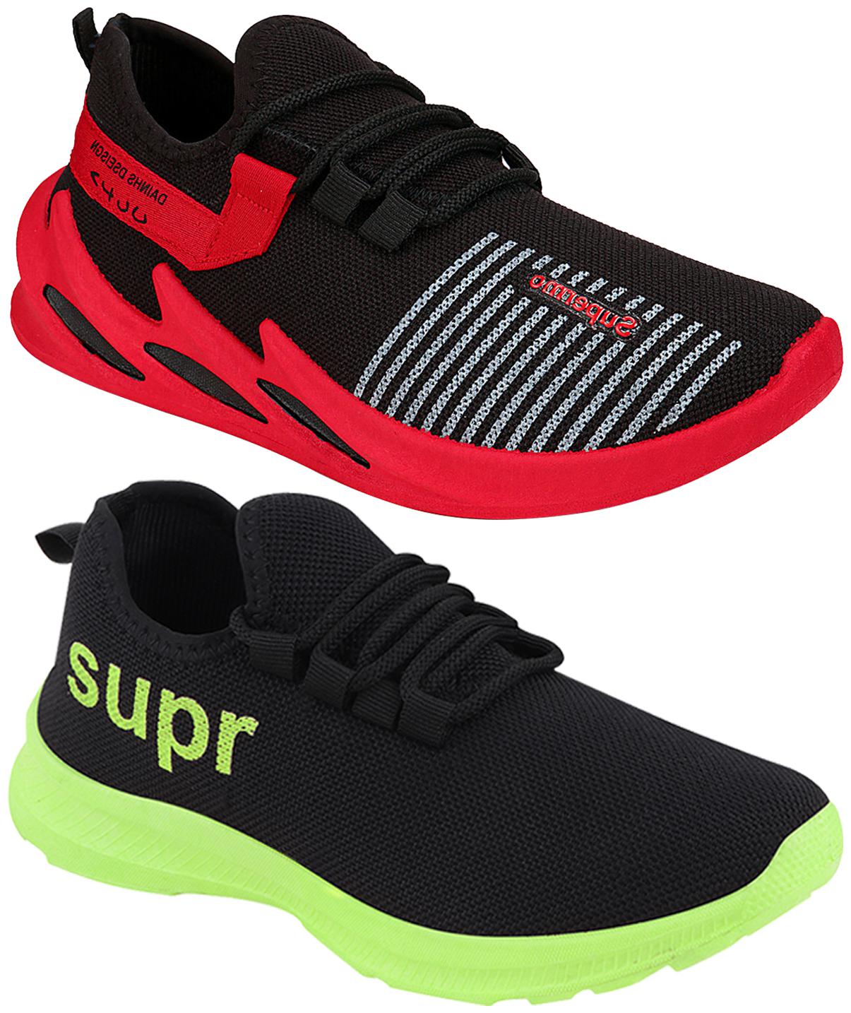 

Birde Men Multi-Color Casual Shoes - BRD-370-317-GRN