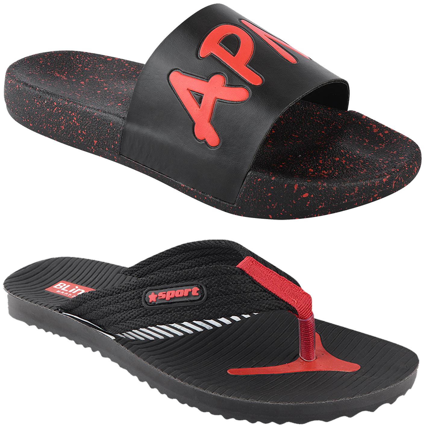 

Birde Men Multi Flip-Flops - 2 Pair
