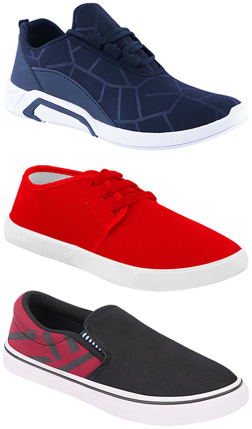 

Birde Men Multi-Color Casual Shoes - BRD-300-BLU-1077-308-MRN