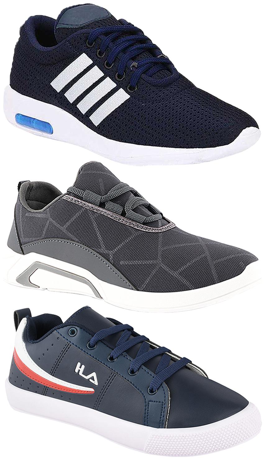 

Birde Men Multi-Color Casual Shoes - BRD-304-BLU BRD-300-GRY BRD-365