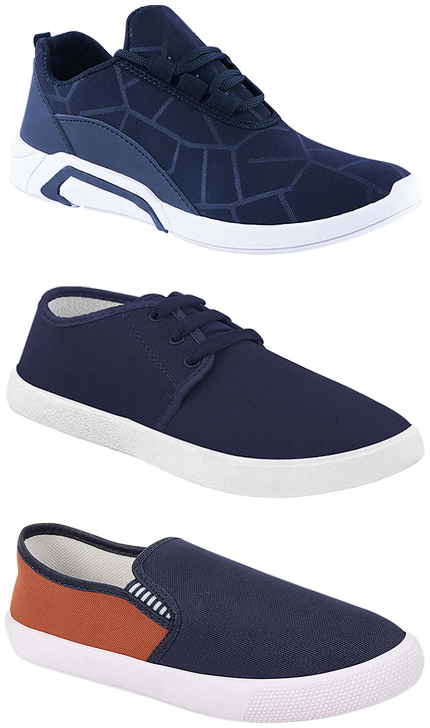 

Birde Men Multi-Color Casual Shoes - BRD-300-BLU-1078-309-TAN