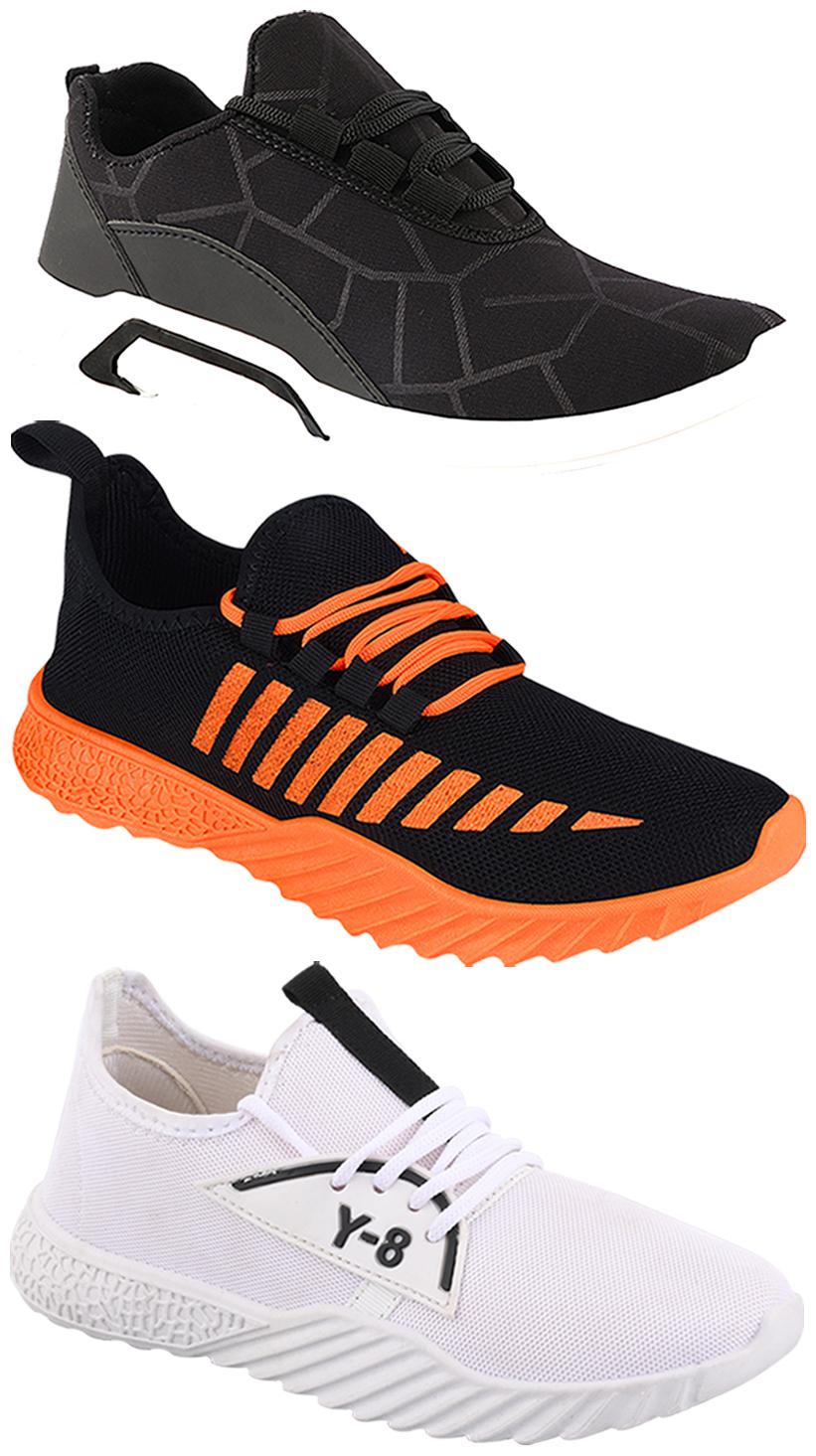 

Birde Men Multi-Color Casual Shoes - BRD-300-BLK-359-377