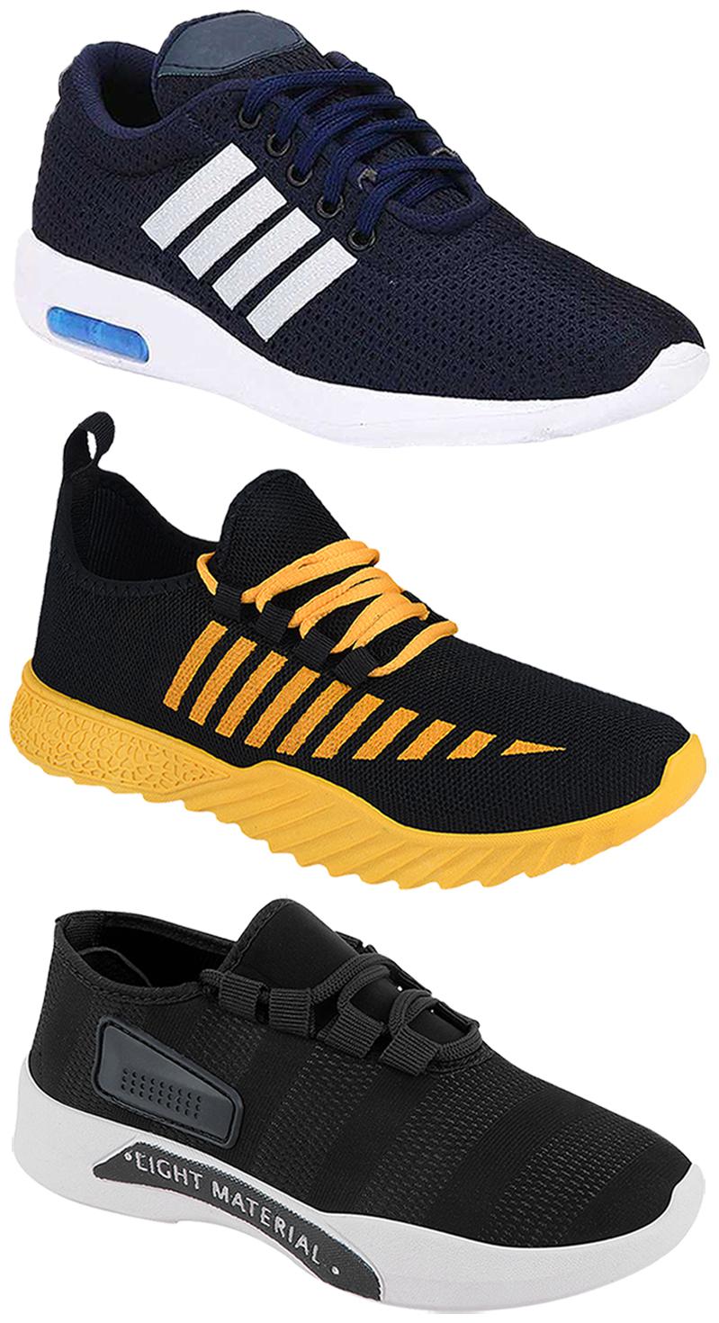 

Birde Men Multi-Color Casual Shoes - BRD-304-BLU BRD-301-BLK BRD-360