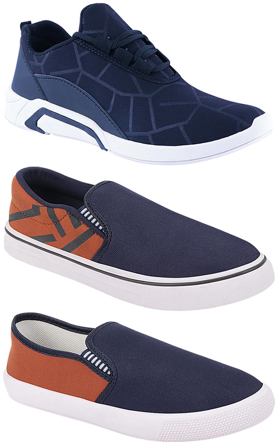 

Birde Men Multi-Color Casual Shoes - BRD-300-BLU-308-TAN-309-TAN