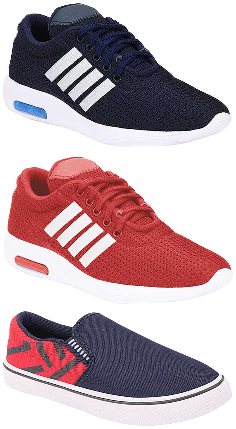 

Birde Men Multi-Color Casual Shoes - BRD-304-BLU BRD-304-RD BRD-308-RED