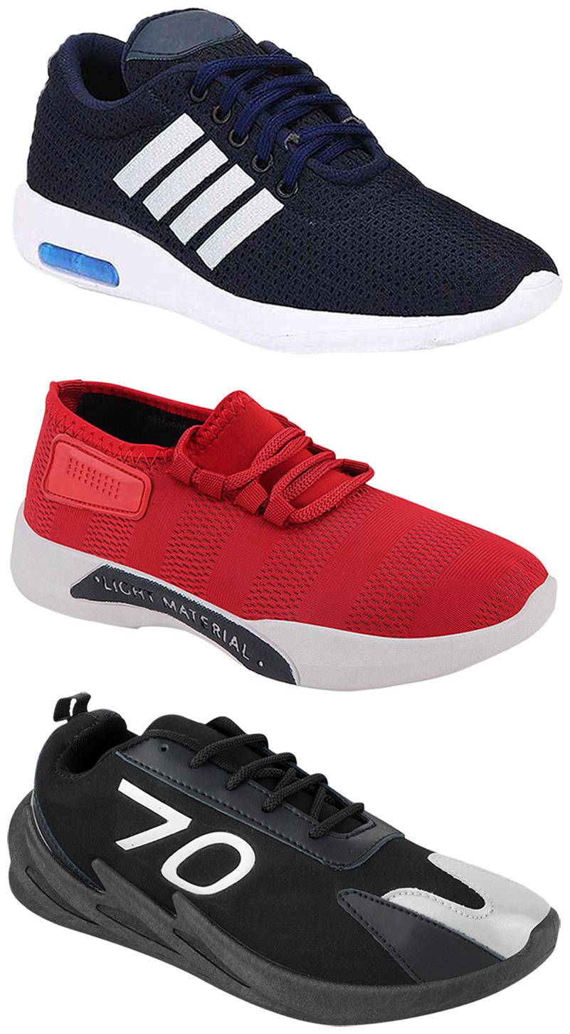 

Birde Men Multi-Color Casual Shoes - CASUAL SPORTS SNEAKERS RUNNNING SHOES - BRD-304-BLU BRD-301-RD BRD-350
