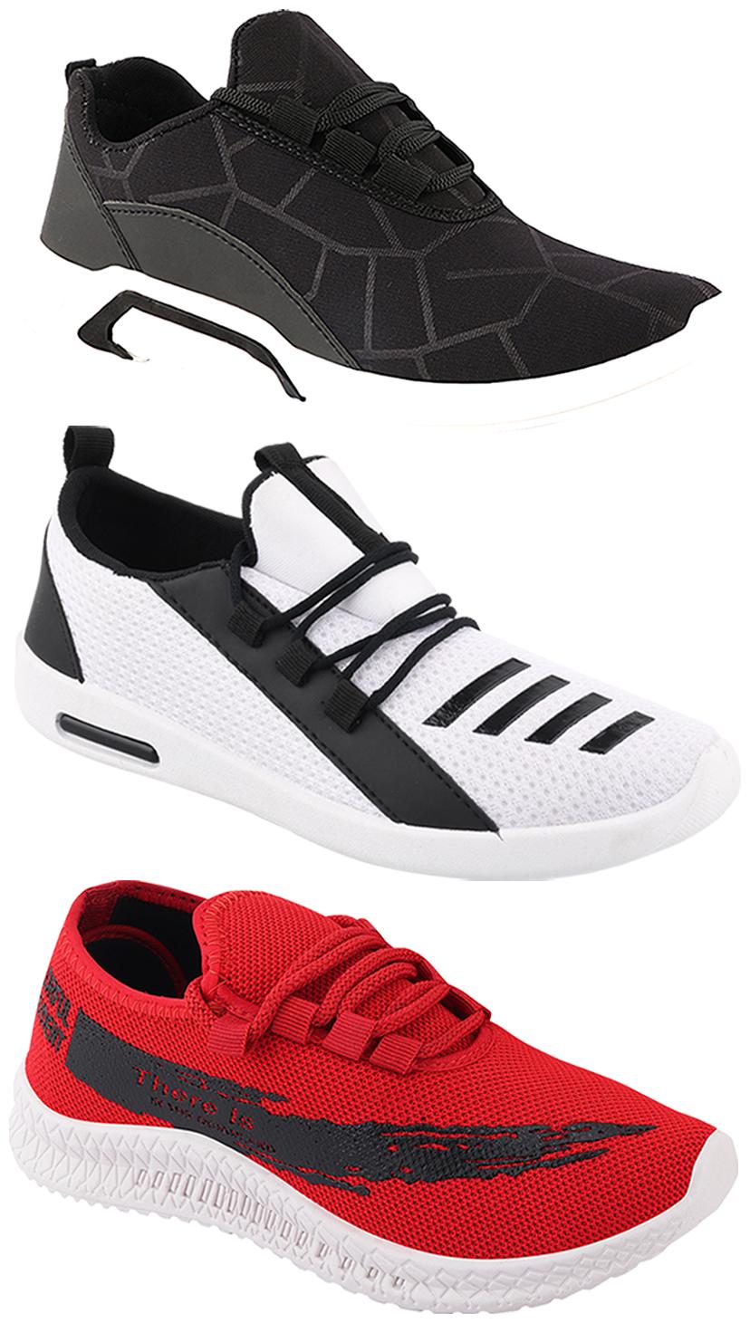

Birde Men Multi-Color Casual Shoes - BRD-300-BLK-321-376