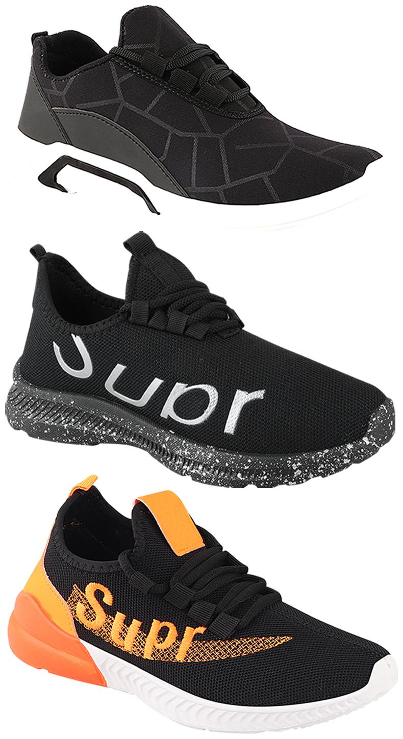 

Birde Men Multi-Color Casual Shoes - CASUAL SPORTS SNEAKERS RUNNNING SHOES - BRD-300-BLK-331-369