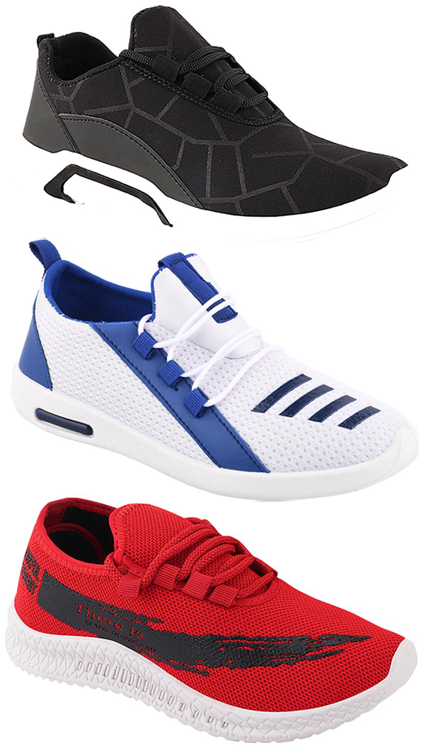 

Birde Men Multi-Color Casual Shoes - BRD-300-BLK-321-375