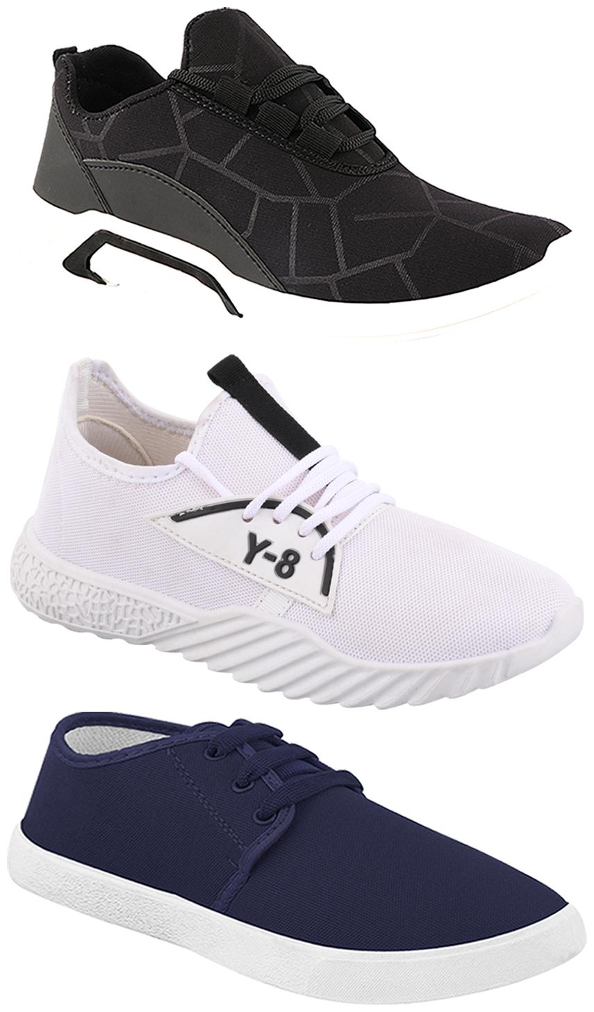 

Birde Men Multi-Color Casual Shoes - BRD-300-BLK-1078-377
