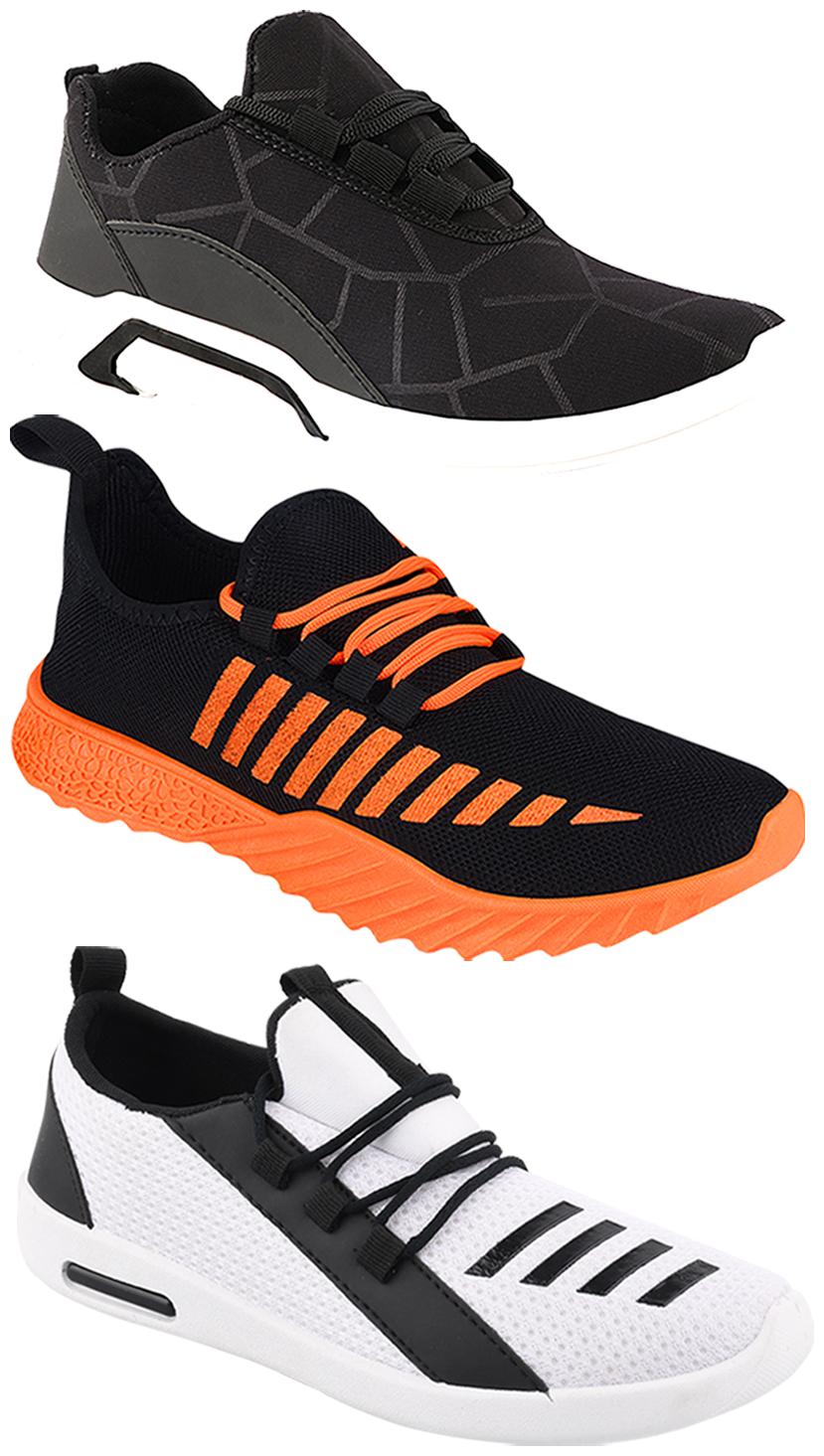 

Birde Men Multi-Color Casual Shoes - BRD-300-BLK-359-376