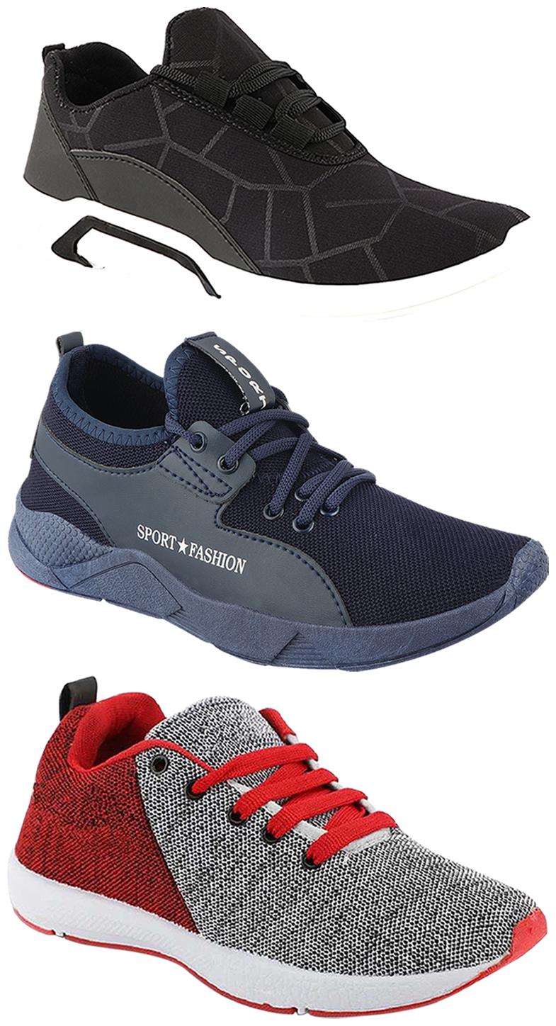 

Birde Men Multi-Color Casual Shoes - BRD-300-BLK-222-342