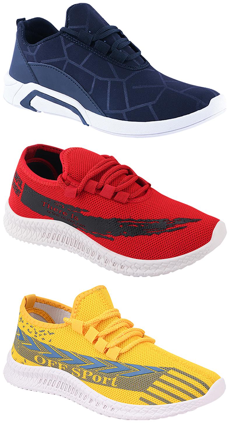 

Birde Men Multi-Color Casual Shoes - BRD-300-BLU-316-321