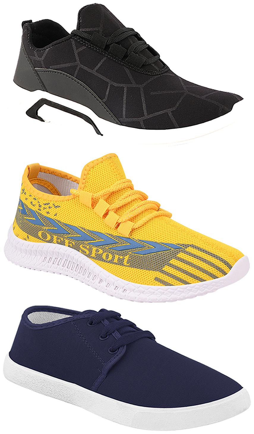 

Birde Men Multi-Color Casual Shoes - BRD-300-BLK-1078-316