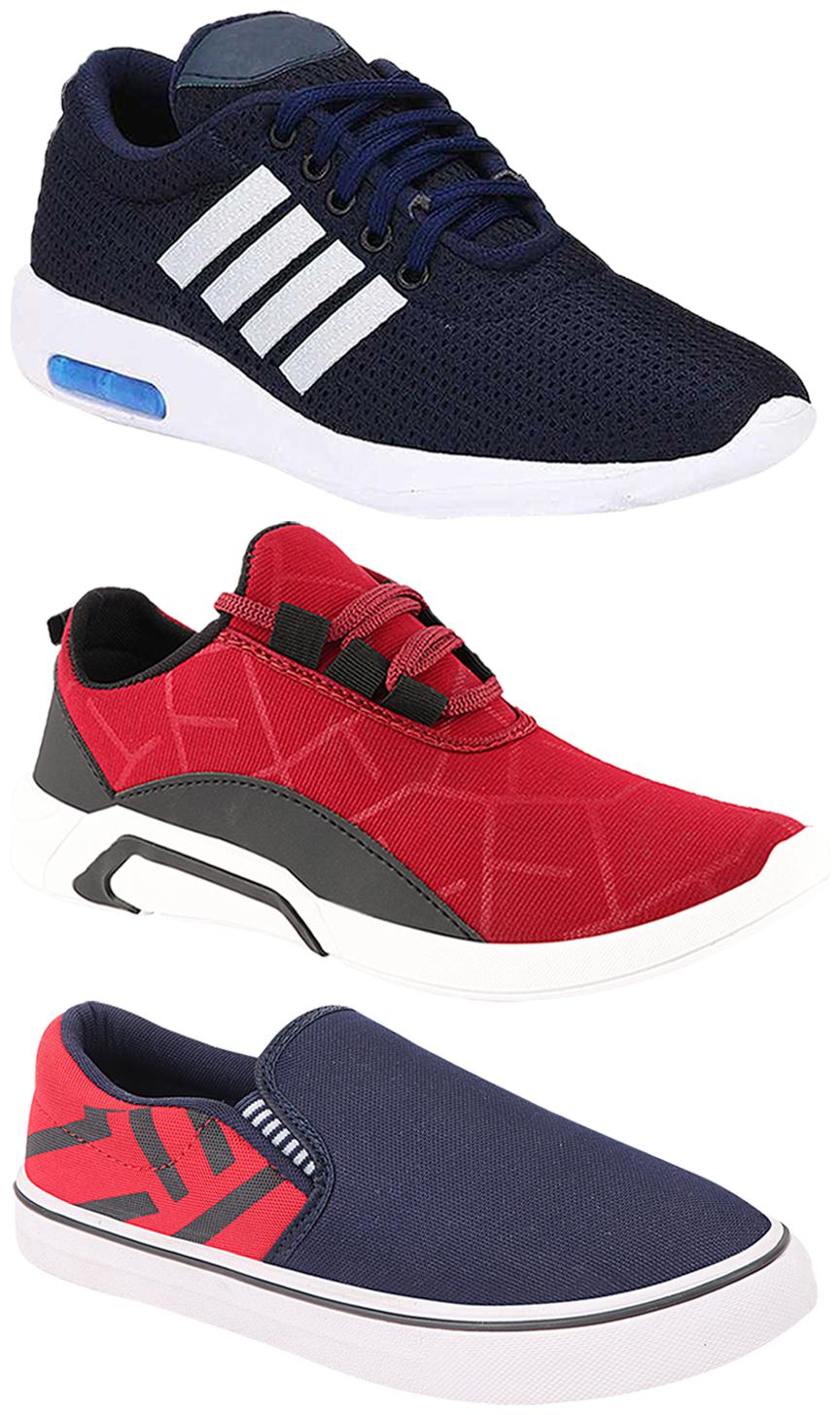 

Birde Men Multi-Color Casual Shoes - BRD-304-BLU BRD-300-CHRY BRD-308-RED