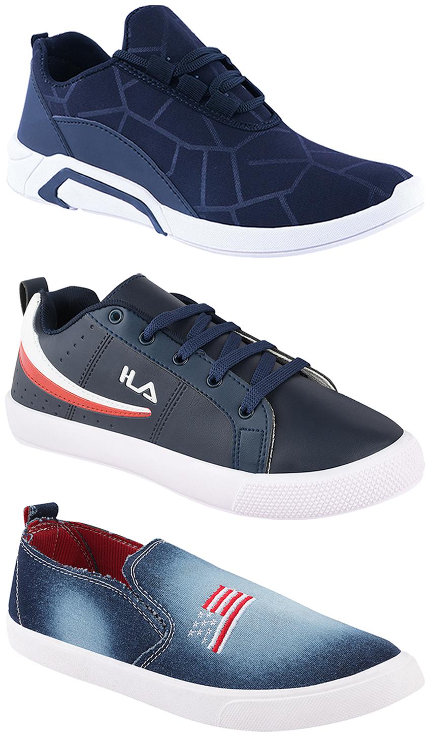 

Birde Men Multi-Color Casual Shoes - BRD-300-BLU-1220-365