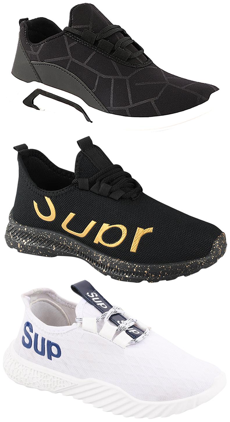 

Birde Men Multi-Color Casual Shoes - CASUAL SPORTS SNEAKERS RUNNNING SHOES - BRD-300-BLK-368-385