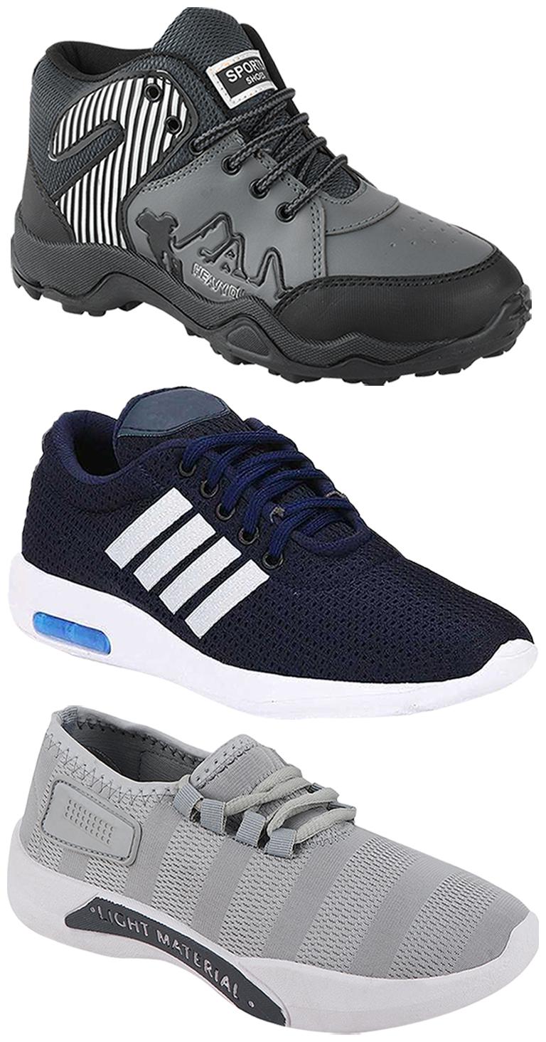 

Birde Men Multi-Color Casual Shoes - BRD-304-BLU BRD-301-GRY BRD-367