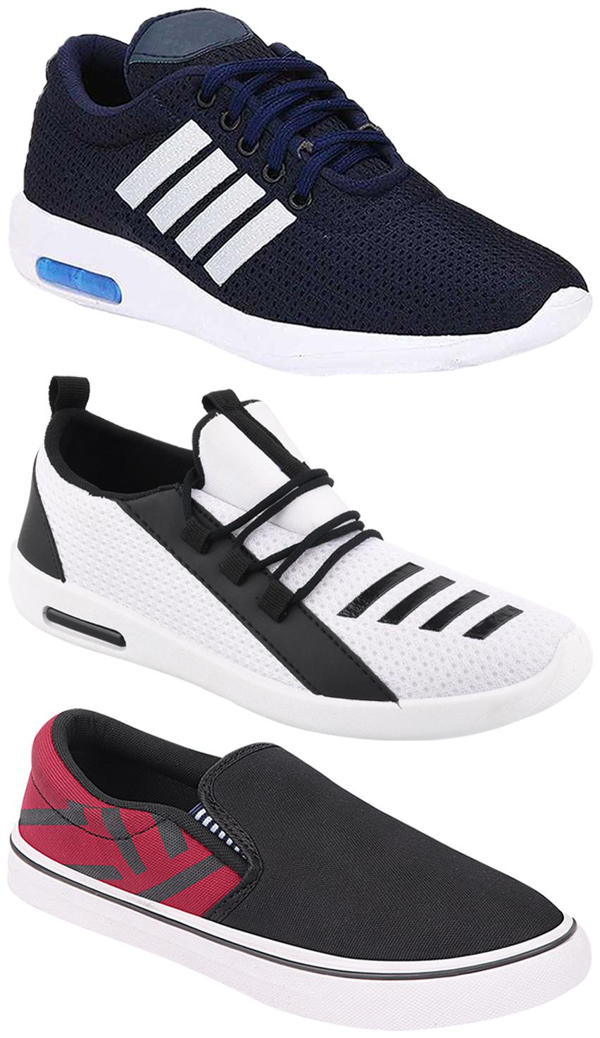 

Birde Men Multi-Color Casual Shoes - BRD-304-BLU BRD-308-MRN BRD-376