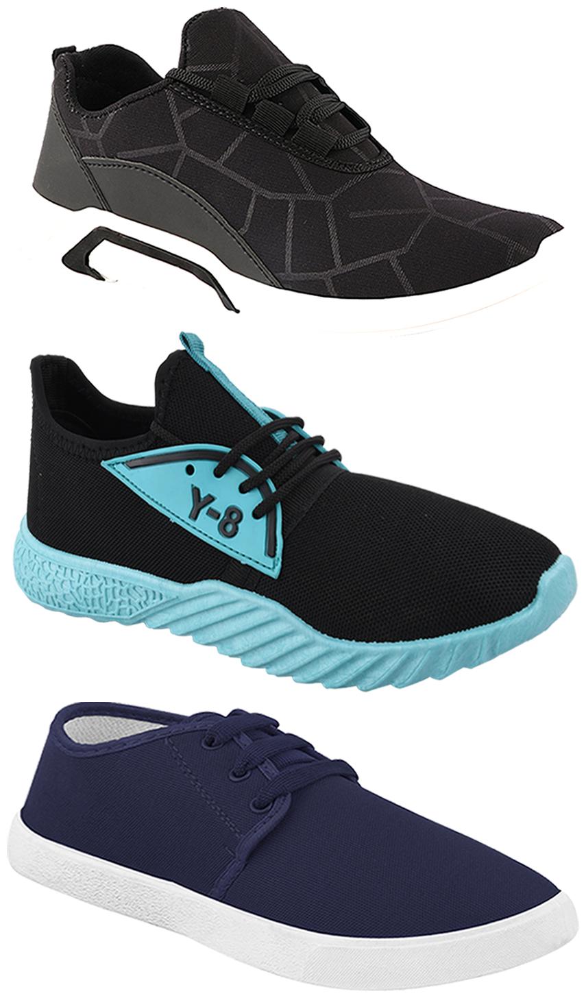 

Birde Men Multi-Color Casual Shoes - BRD-300-BLK-1078-386