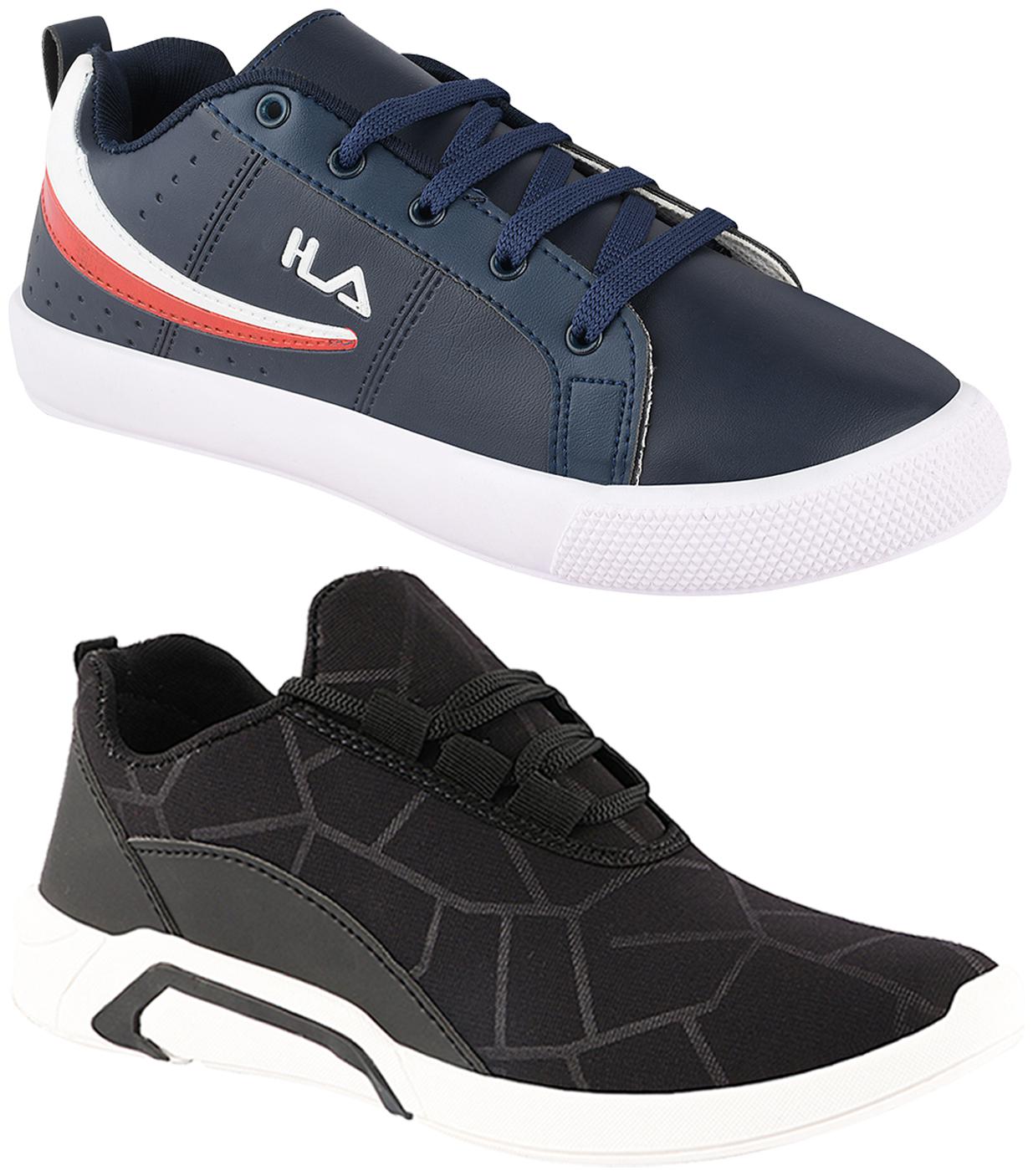 

Birde Men Multi-Color Casual Shoes - BRD-365-300-BLK