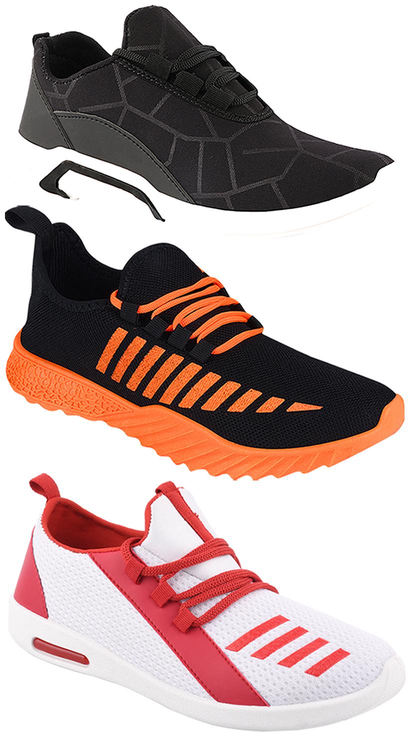 

Birde Men Multi-Color Casual Shoes - BRD-300-BLK-359-374