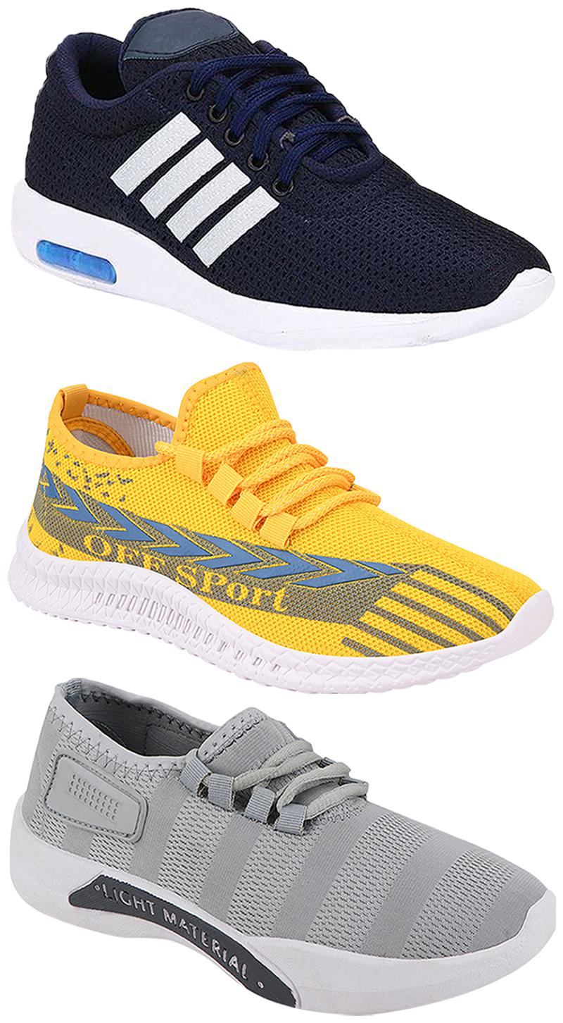 

Birde Men Multi-Color Casual Shoes - BRD-304-BLU BRD-301-GRY BRD-316