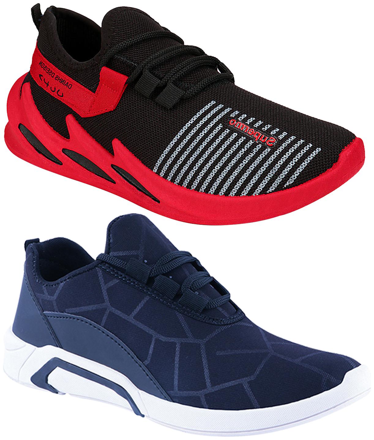 

Birde Men Multi-Color Casual Shoes - BRD-370-300-BLU
