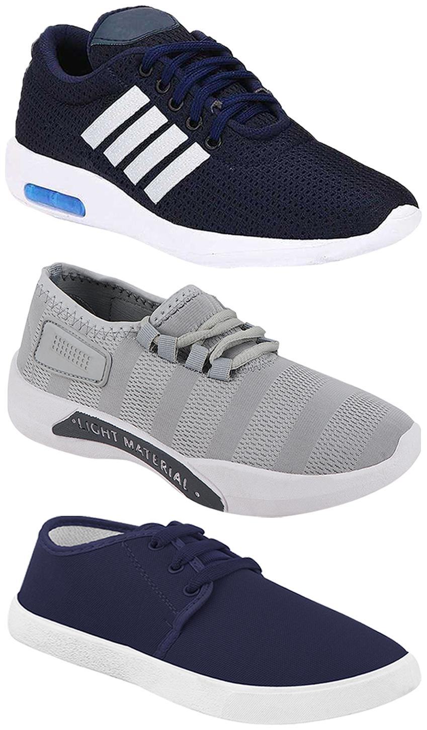 

Birde Men Multi-Color Casual Shoes - BRD-304-BLU BRD-301-GRY BRD-1078