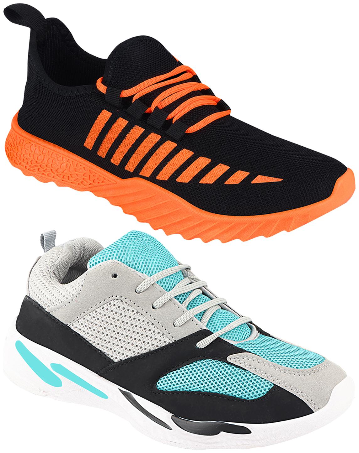 

Birde Multicolor Mesh Casual Shoes For Men (Pack of 2)