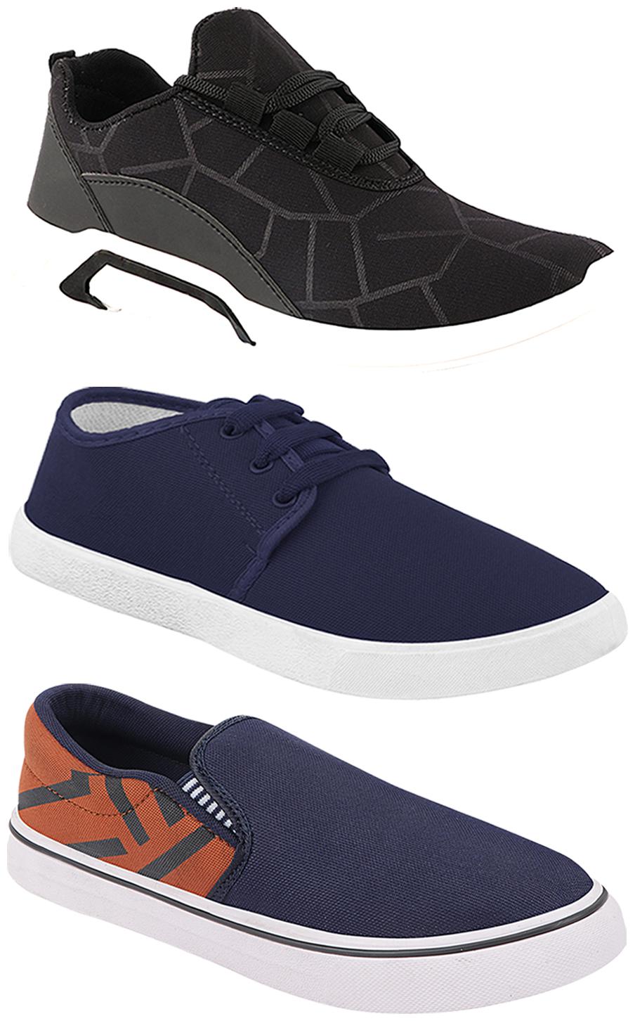

Birde Men Multi-Color Casual Shoes - BRD-300-BLK-1078-308-TAN