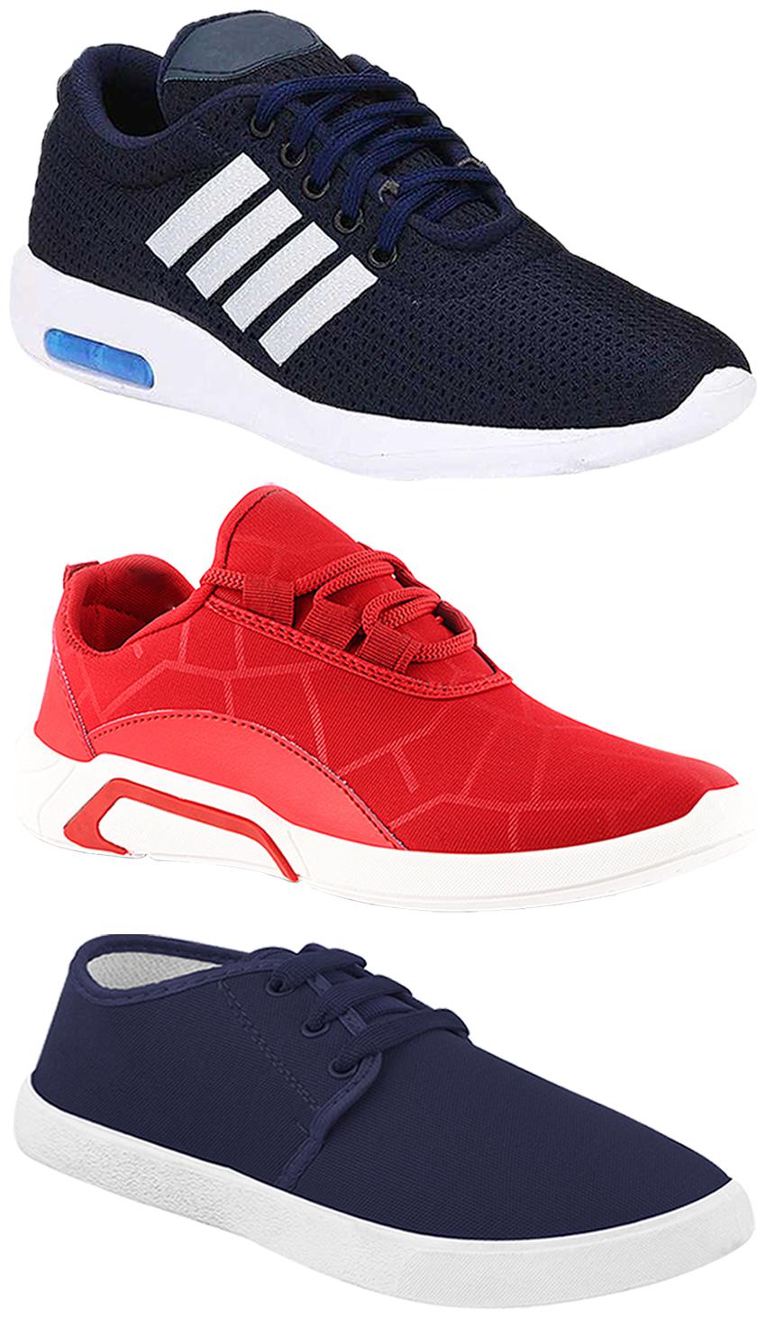

Birde Men Multi-Color Casual Shoes - BRD-304-BLU BRD-300-RED BRD-1078