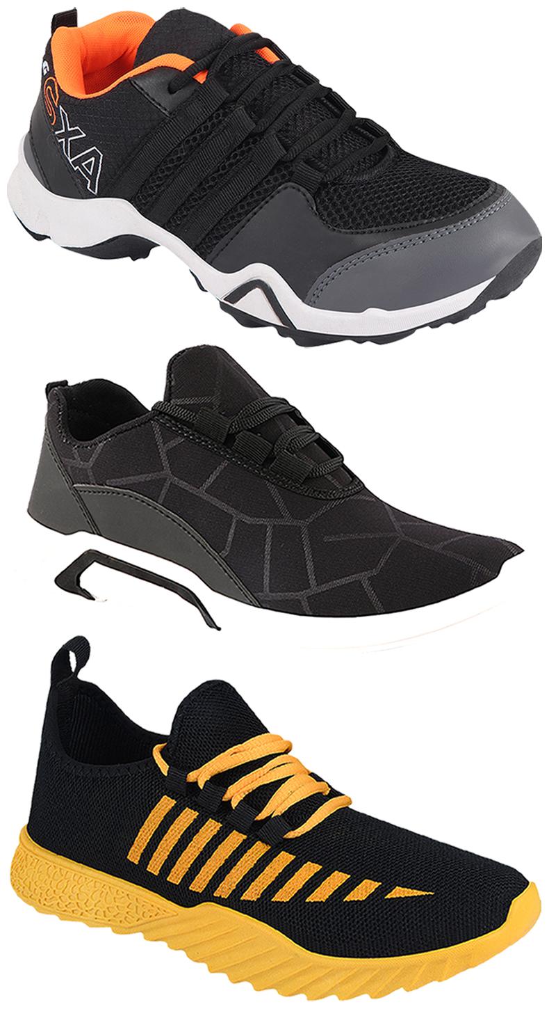 

Birde Men Multi-Color Casual Shoes - BRD-300-BLK-360 AX-3