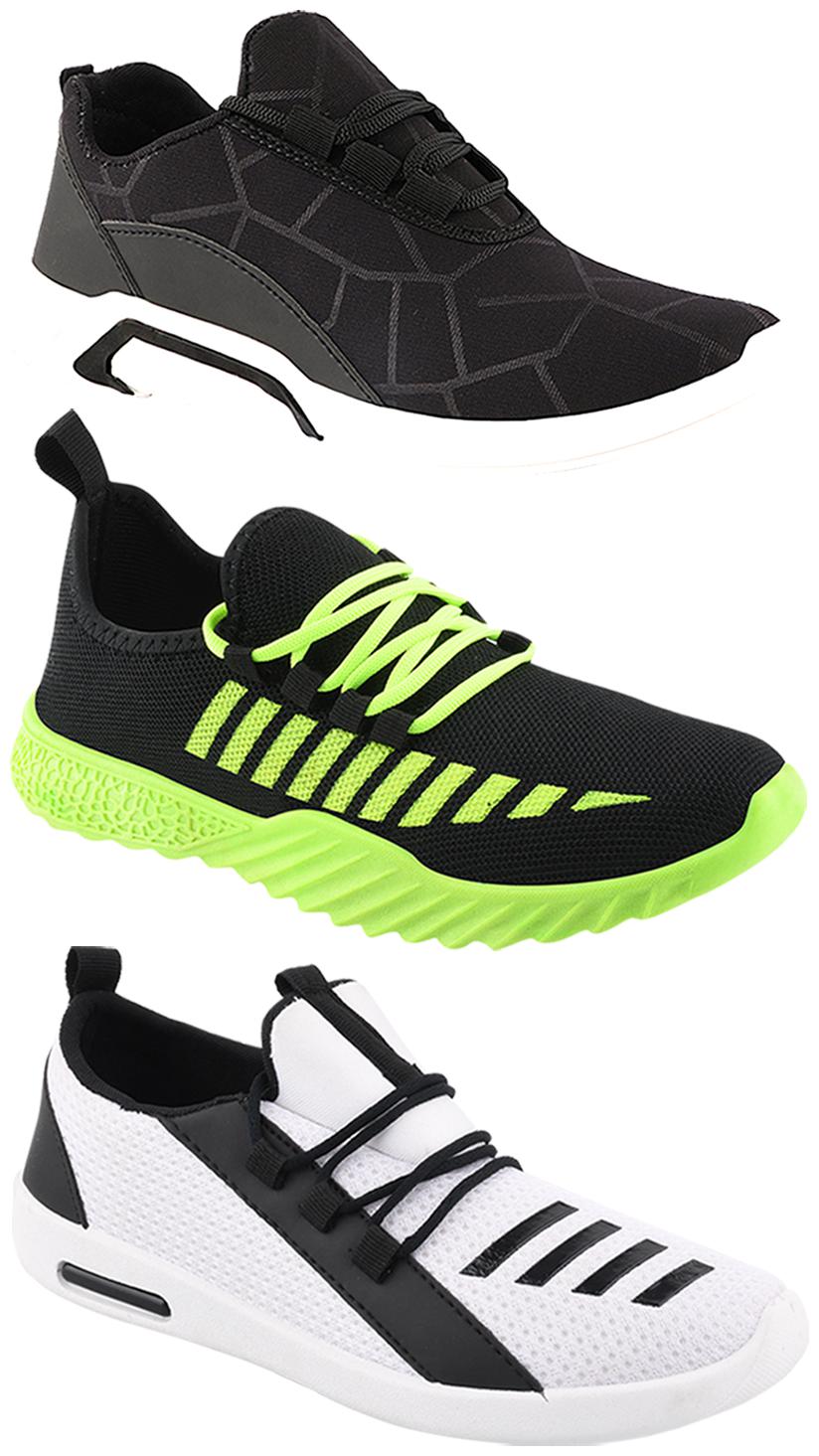 

Birde Men Multi-Color Casual Shoes - BRD-300-BLK-361-376