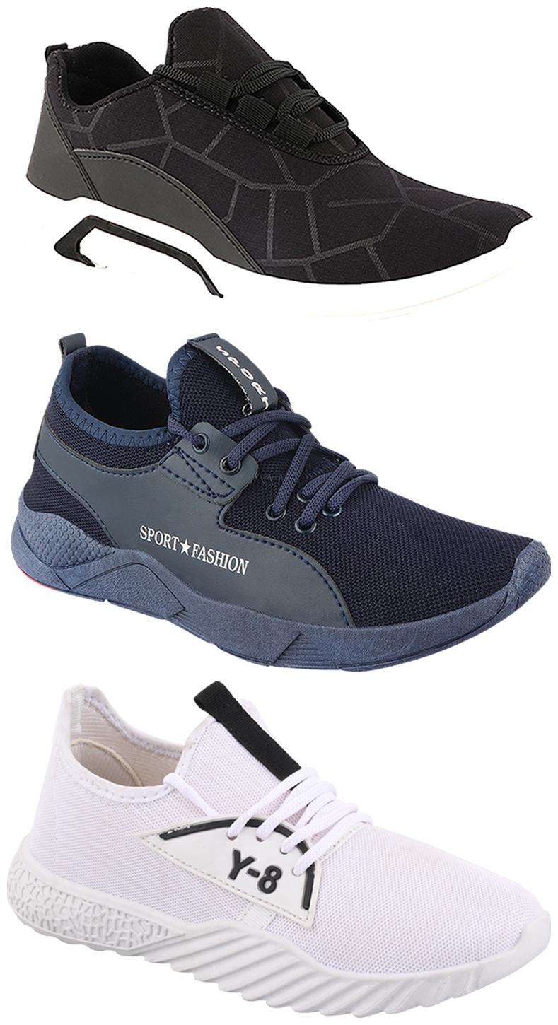 

Birde Men Multi-Color Casual Shoes - BRD-300-BLK-342-377