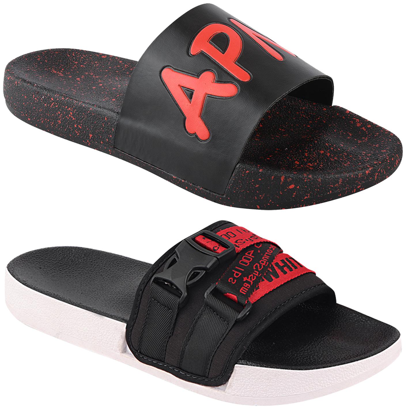 

Birde Men Multi Flip-Flops - 2 Pair