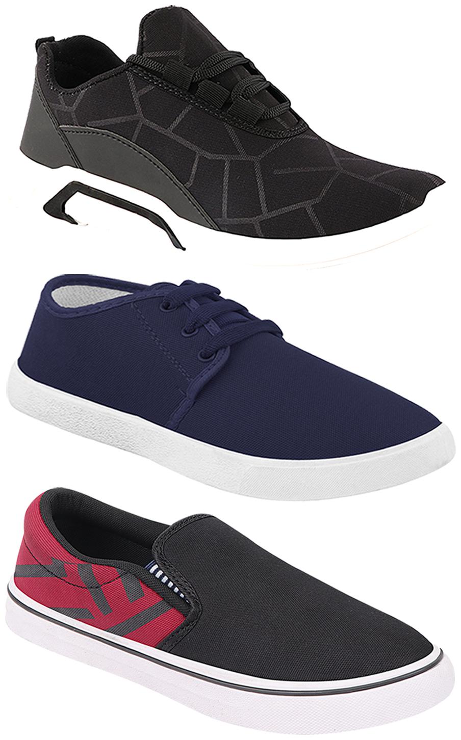 

Birde Men Multi-Color Casual Shoes - BRD-300-BLK-1078-308-MRN