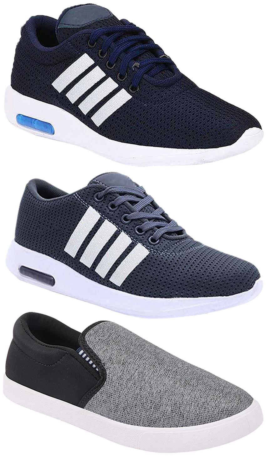 

Birde Men Multi-Color Casual Shoes - BRD-304-BLU BRD-304-GRY BRD-310-SLVR