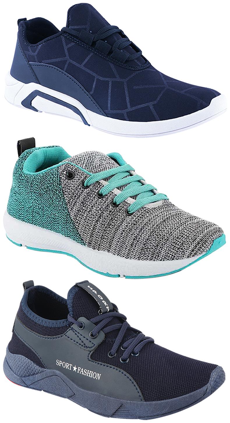 

Birde Men Multi-Color Casual Shoes - CASUAL SPORTS SNEAKERS RUNNNING SHOES - BRD-300-BLU-221-342