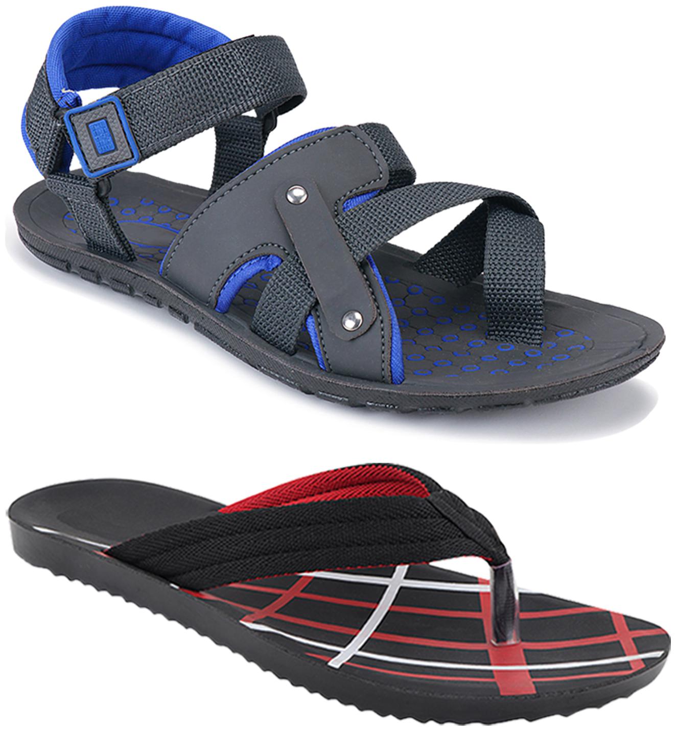 

Birde Men Multi-Color Sandals - 2 Pair