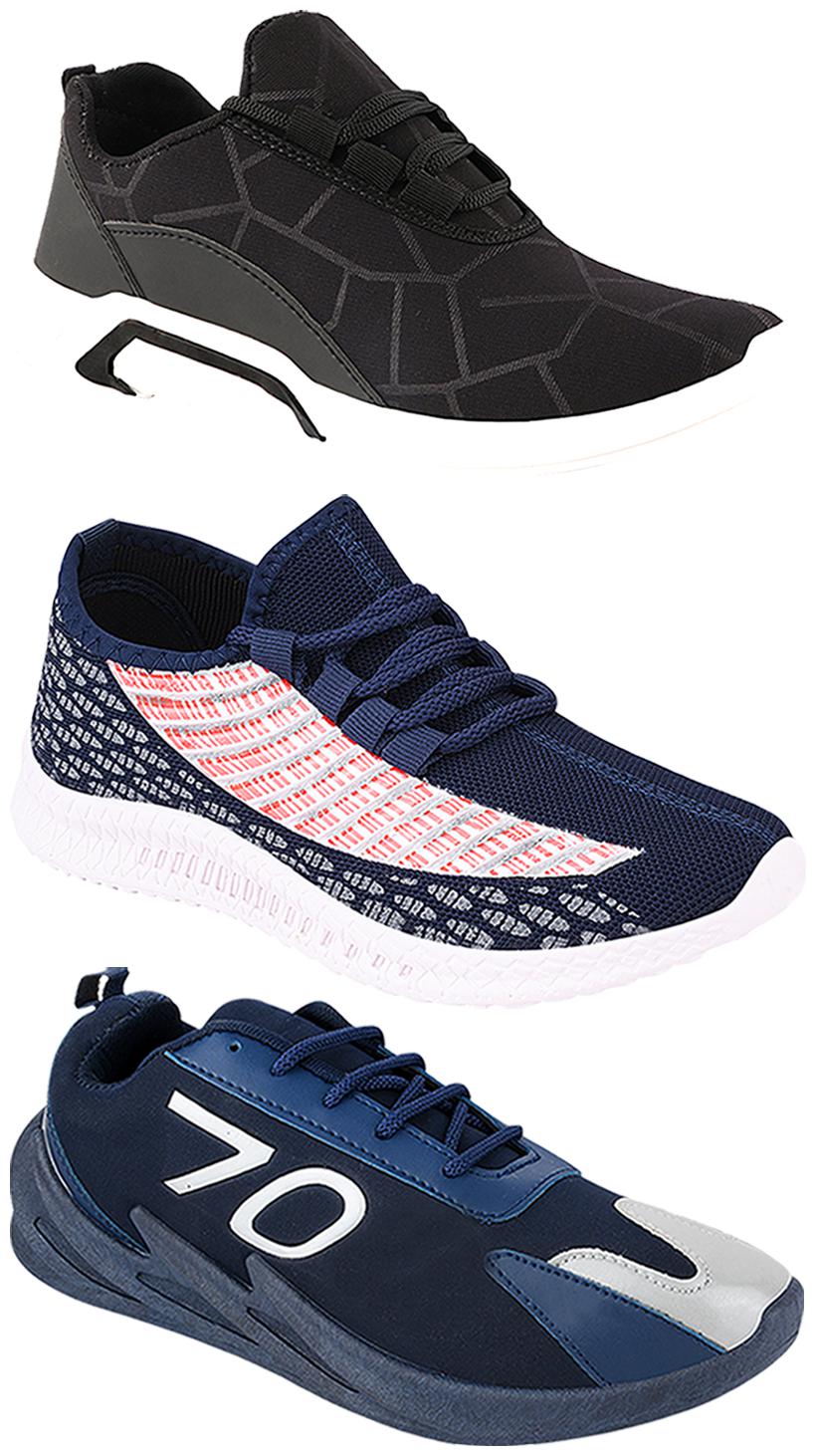 

Birde Men Multi-Color Casual Shoes - CASUAL SPORTS SNEAKERS RUNNNING SHOES - BRD-300-BLK-315-351