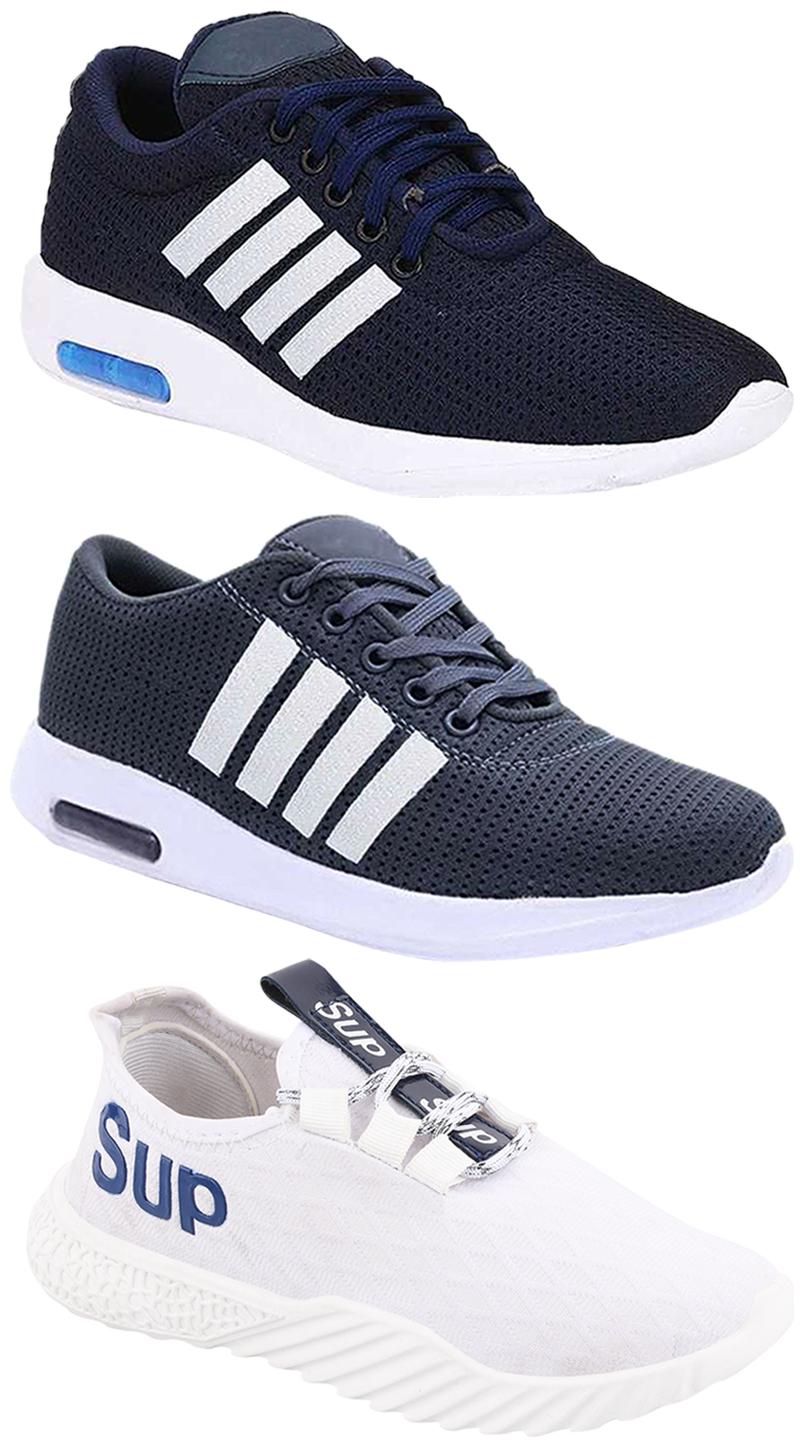 

Birde Men Multi-Color Casual Shoes - CASUAL SPORTS SNEAKERS RUNNNING SHOES - BRD-304-BLU BRD-304-GRY BRD-385