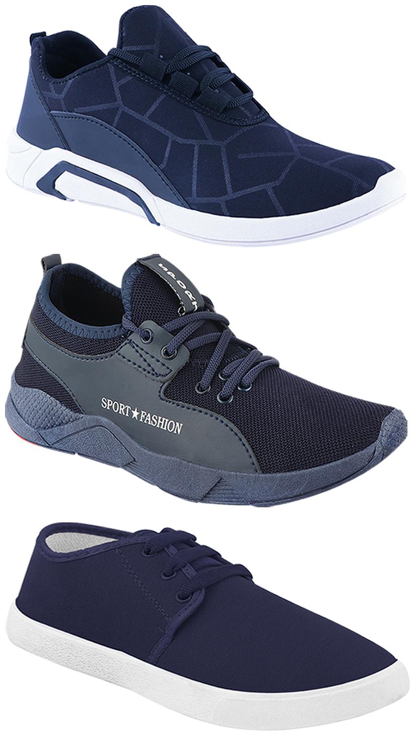 

Birde Men Multi-Color Casual Shoes - BRD-300-BLU-1078-342