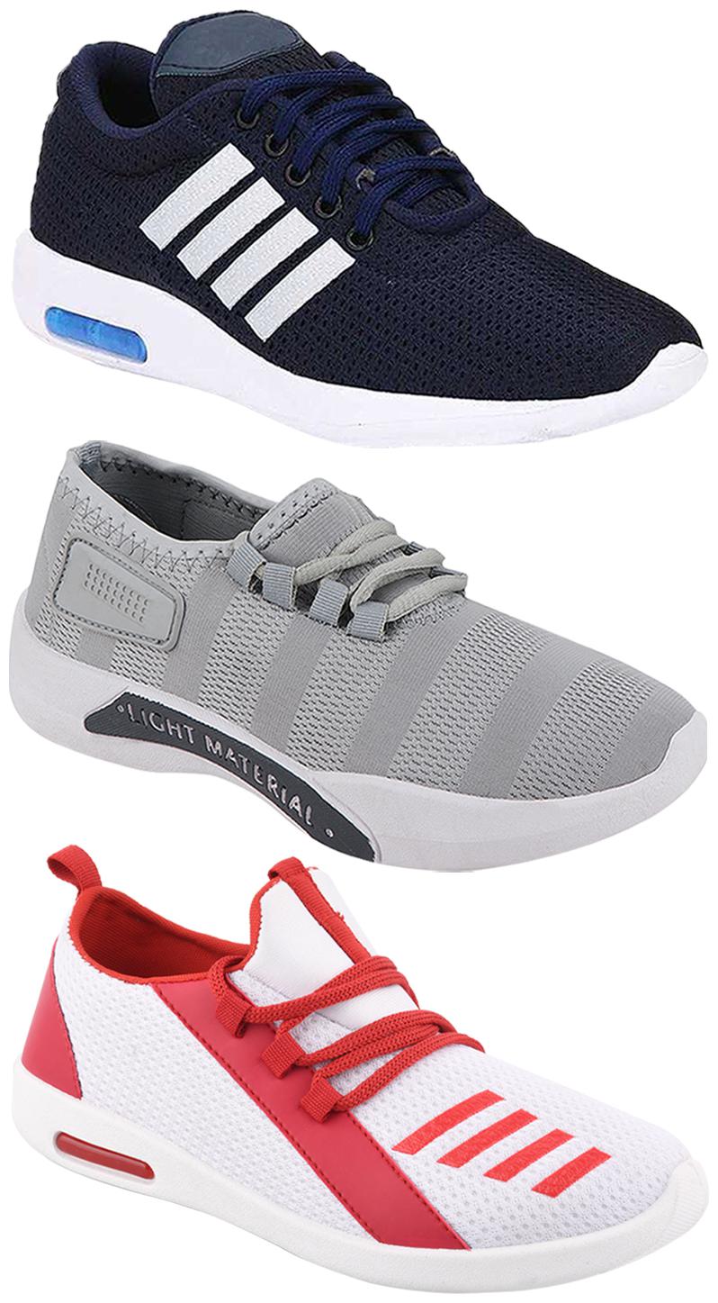 

Birde Men Multi-Color Casual Shoes - BRD-304-BLU BRD-301-GRY BRD-374