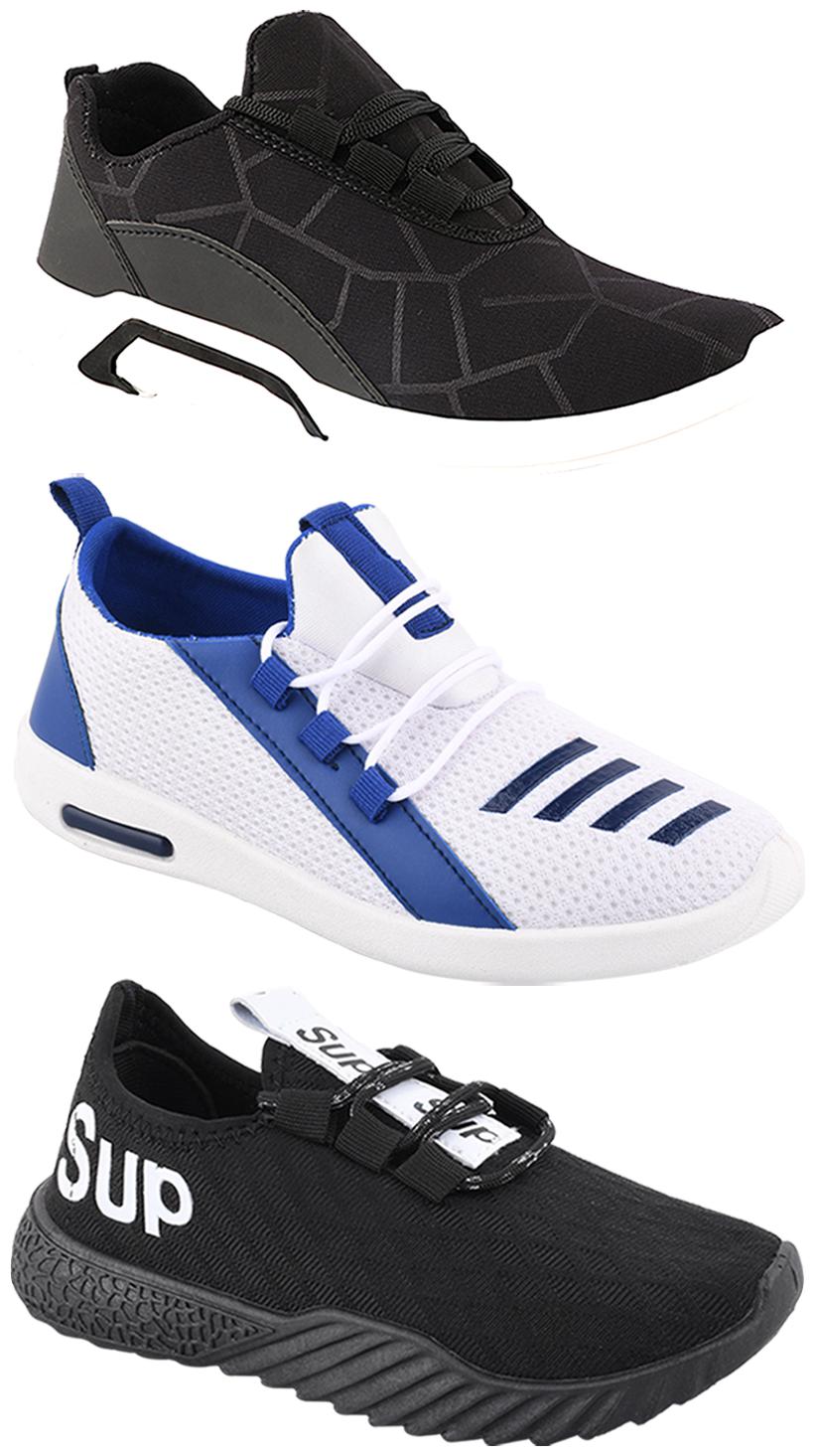 

Birde Men Multi-Color Casual Shoes - CASUAL SPORTS SNEAKERS RUNNNING SHOES - BRD-300-BLK-375-384